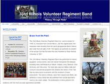 Tablet Screenshot of 33rdband.com